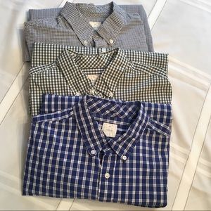 Trio of Like New Gap Poplin Shirts- 3for1